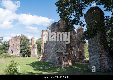 Rovine Lee House, Nunnery Sopwell, St Albans. Foto Stock