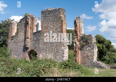 Rovine Lee House, Nunnery Sopwell, St Albans. Foto Stock