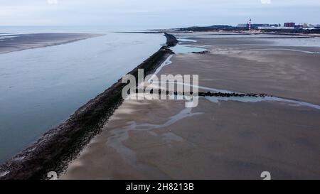 Berck, Pas de Calais, Piccardia, Francia nord-orientale Foto Stock