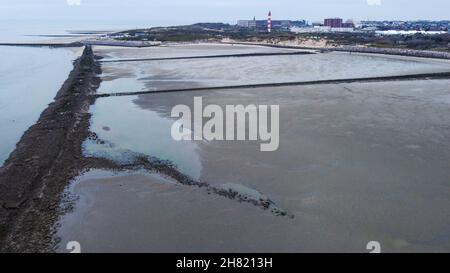 Berck, Pas de Calais, Piccardia, Francia nord-orientale Foto Stock
