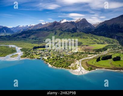 Glenorchy, Nuova Zelanda Foto Stock