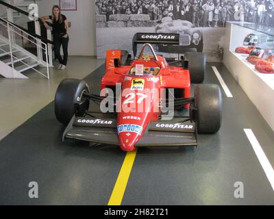 Museo Ferrari Maranello Italia. La Ferrari 156 85 stata