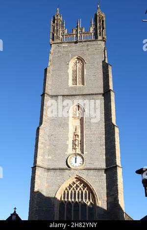 Chiesa di San Giovanni Battista a Cardiff, Galles, Regno Unito Foto Stock