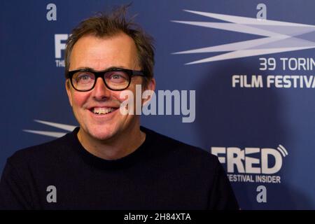 Torino, Italia. 27 novembre 2021. Il regista britannico Garth Jennings è ospite del Torino Film Festival 2021. Credit: Marco Destefanis/Alamy Live News Foto Stock