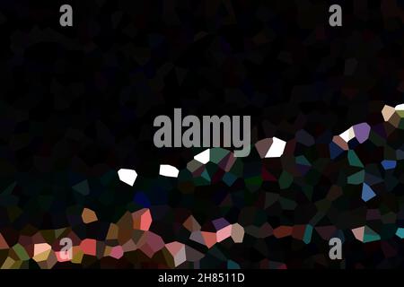Belle piastrelle Dark Wall o Mosaic Design Foto Stock