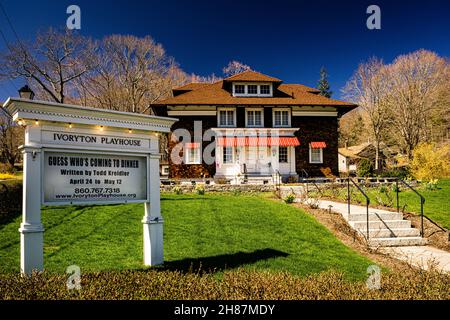 Ivoryton Playhouse   Essex, Connecticut, Stati Uniti d'America Foto Stock