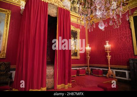 chambre du Chateau de Versailles Foto Stock