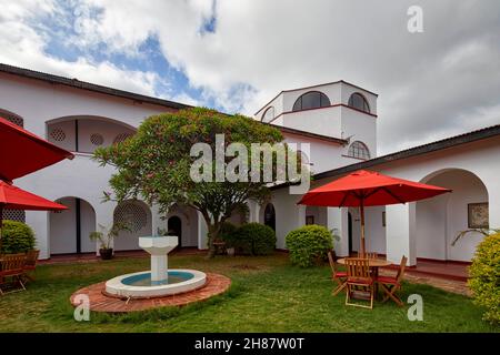 Grotan's Castle Hotel a Taveta, Kenya, Africa Foto Stock