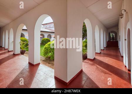 Grotan's Castle Hotel a Taveta, Kenya, Africa Foto Stock