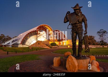 Longreach, Queensland, Australia - l'Australian Stockman's Hall of Fame e l'Outback Heritage Centre Foto Stock