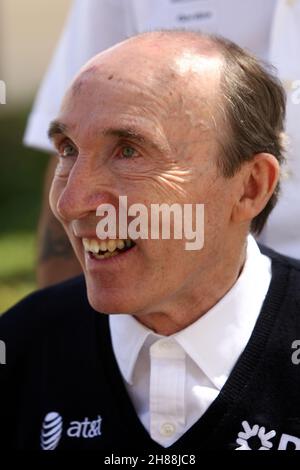 Foto del file datata 14-03-2010 di Sir Frank Williams, fondatore ed ex team principal di Williams Racing, morto all'età di 79 anni, il team ha annunciato. Data di emissione: Domenica 28 novembre 2021. Foto Stock