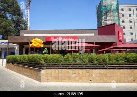 Java House cafe a Nairobi Kenya Africa Foto Stock