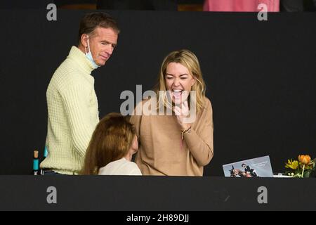 28 novembre 2021, Madrid, Madrid, Spagna: Marta Ortega partecipa alla settimana del cavallo di Madrid 2021 - giorno 3 all'IFEMA il 28 novembre 2021 a Madrid, Spagna (Credit Image: © Jack Abuin/ZUMA Press Wire) Foto Stock