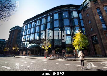 Financial Times News Outlet sede centrale edificio a Londra UK. FT è un giornale e un sito web di proprietà di Nikkei Foto Stock