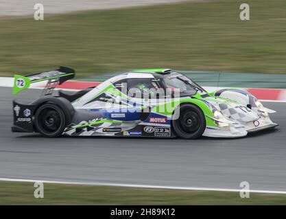 BARCELLONA, SPAGNA - 09 ottobre 2021: Il campionato V de V Endurance Series 2016, la Pescarolo 02 Foto Stock