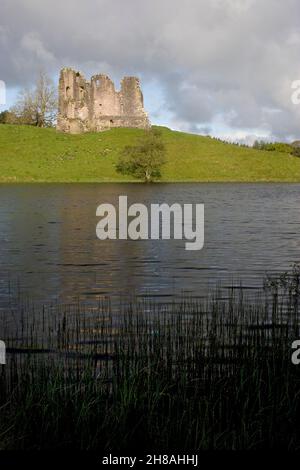 Morton Castle, Nithsdale, Dumfries & Galloway, Scozia Foto Stock