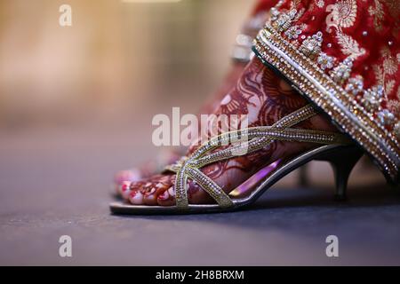 Tradizionale matrimonio asiatico Foto Stock