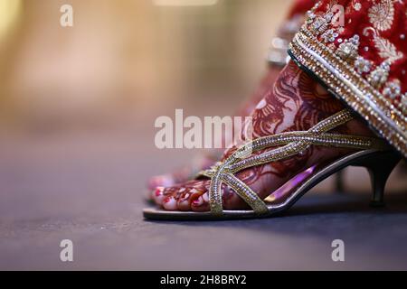 Tradizionale matrimonio asiatico Foto Stock