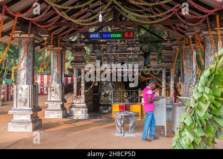Sri Lanka, Provincia del Nord, Provincia del Nord, Nördliche Provinz, Murukandy, tempio, Tempel Foto Stock