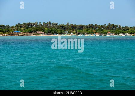Sri Lanka, provincia settentrionale, provincia du Nord, Nördliche Provinz, Jaffna, Isola di Nainativu Foto Stock