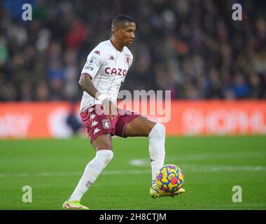 27 novembre - Crystal Palace / Aston Villa - Premier League - Selhurst Park Aston Villa Ashley Young durante la partita a Selhurst Park Picture Credit : © Mark Pain / Alamy Live News Foto Stock