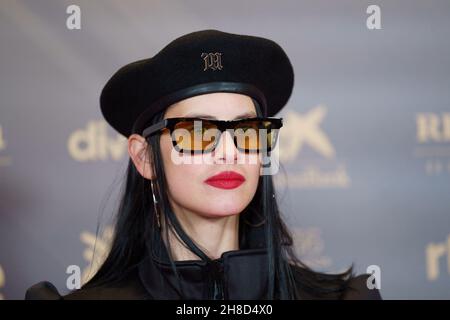 Milena Smit partecipa alla lettura dei nominativi del trentaseiesimo Goya Awards di Madrid. (Foto di Atilano Garcia / SOPA Images/Sipa USA) Foto Stock