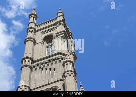 Città di Philadelphia - Pennsylvania storico indicatore di stato, Tempio Masonico. Sede della Grand Lodge della Pennsylvania. Foto Stock