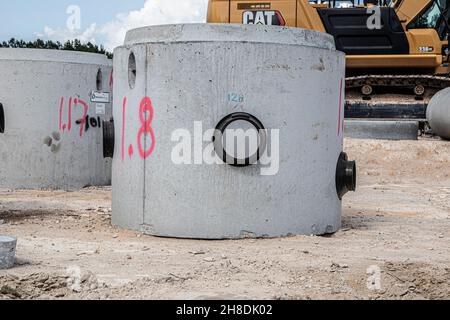 Augusta, GA USA - 07 01 21: Cantiere Foto Stock