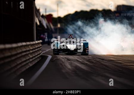 09 Evans Mitch (nzl), Jaguar TCS Racing, Jaguar i-Type 5, in azione durante i test pre-stagione del Campionato del mondo FIA di Formula e 2021-22, sul circuito Ricardo Tormo dal 28 novembre al 2 dicembre 2021 a Valencia, Spagna - Foto: Joao Filipe/DPPI/LiveMedia Foto Stock