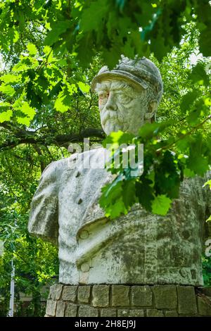 Bismarck Memorial, Wannsee, Berlino, Germania Foto Stock