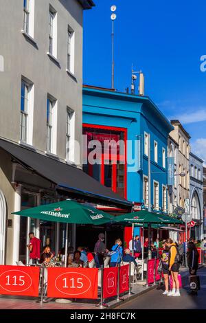 Oliver Plunket Street, Cork City, County Cork, Irlanda Foto Stock