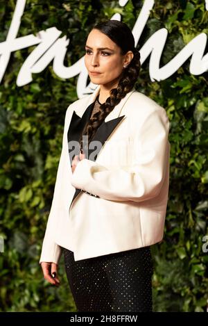 Noomi Rapace partecipa ai Fashion Awards 2021 al Royal Albert Hall. Londra, Regno Unito. 29/11/2021 Foto Stock