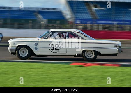 Bill Shepherd, Fred Shepherd, Ford Galaxie, HRDC Jack Sears Trophy, per 1958 a 1966 vetture Touring, 45 minuti di corse con pit stop obbligatorio, Mo Foto Stock