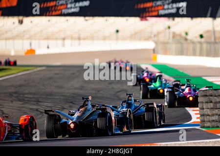 25 Vergne Jean-Eric (fra), DS Techeetach, DS e-tense FE21, in azione durante i test pre-stagione del Campionato Mondiale FIA di Formula e 2021-22, sul circuito Ricardo Tormo dal 28 novembre al 2 dicembre 2021 a Valencia, Spagna - Foto: Joao Filipe/DPPI/LiveMedia Foto Stock