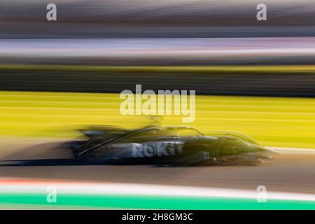 11 di grassi Lucas (bra), ROKIT Venturi Racing, Mercedes-EQ Silver Arrow 02, in azione durante i test pre-stagione del Campionato del mondo FIA di Formula e 2021-22, sul circuito Ricardo Tormo dal 28 novembre al 2 dicembre 2021 a Valencia, Spagna - Foto: Joao Filipe/DPPI/LiveMedia Foto Stock