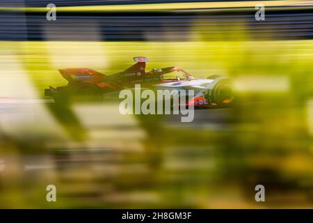 07 sette Camara Sergio (bra), Dragon/Penske Autosport, Penske EV-5, in azione durante i test pre-stagione del Campionato Mondiale FIA di Formula e 2021-22, sul circuito Ricardo Tormo dal 28 novembre al 2 dicembre 2021 a Valencia, Spagna - Foto: Joao Filipe/DPPI/LiveMedia Foto Stock