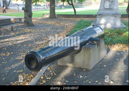 Cannone a Watertown Massachusetts USA Foto Stock