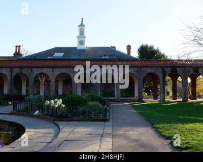 Londra, Grande Londra, Inghilterra, novembre 28 2021: Holland Park in autunno. Foto Stock