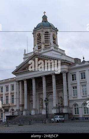 Belgio, Bruxelles. Illustrazione della vita quotidiana a Bruxelles, capitale del Belgio. La Corte costituzionale. Fotografia di Martin Bertrand. Belgio, Brux Foto Stock