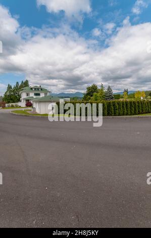 Olson Mansion e campo da golf a Lake Wilderness, Washington. Foto Stock