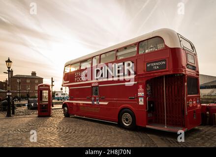 Albert Dock Liverpool Foto Stock