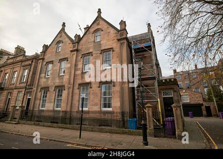 percy street quartiere georgiano residenze cittadine georgiane liverpool, merseyside, regno unito Foto Stock