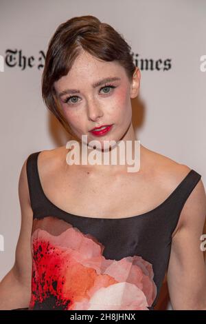 New York, Stati Uniti. 29 novembre 2021. Suzanna Son partecipa ai Gotham Awards 2021 presentati dal Gotham Film & Media Institute presso Cipriani Wall Street a New York City. Credit: SOPA Images Limited/Alamy Live News Foto Stock