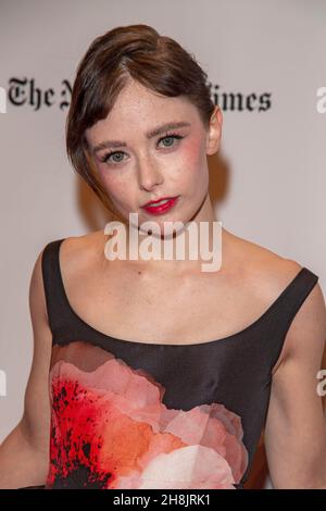 New York, Stati Uniti. 29 novembre 2021. Suzanna Son partecipa ai Gotham Awards 2021 presentati dal Gotham Film & Media Institute presso Cipriani Wall Street a New York City. (Foto di Ron Adar/SOPA Images/Sipa USA) Credit: Sipa USA/Alamy Live News Foto Stock