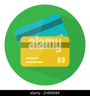 Vettore l'icona Carta di Credito Illustrazione Vettoriale