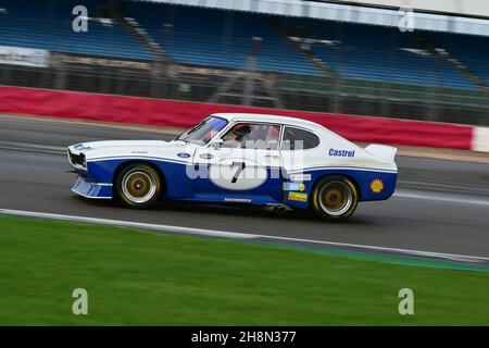 Gary Pearson, Ford Capri RS3100, Historic Touring Car Challenge, Htcc, in combinazione con il Tony Dron Trophy per Touring Cars, vetture che gareggiavano nella Foto Stock