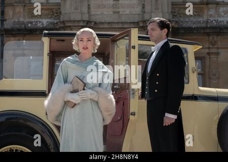 LAURA HADDOCK IN DOWNTON ABBEY: UN NUOVO ERA (2022), DIRETTO DA SIMON CURTIS. Credit: Focus features / Carnival Film & Television / Album Foto Stock