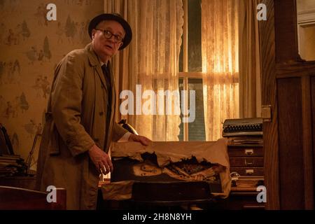 JIM BROADBENT nel DUCA (2020), diretto da ROGER MICHELL. Credit: Neon Films / Pathé / Album Foto Stock