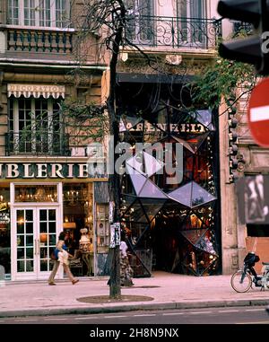 CALLE - FOTO AÑOS 60. Ubicazione: ESTERNO. Francia. Foto Stock