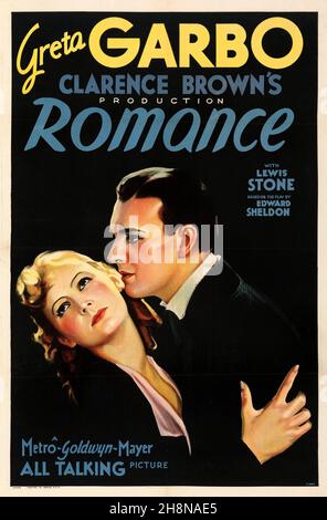 GAVIN GORDON e GRETA GARBO IN ROMANTICISMO (1930), regia di CLARENCE BROWN. Credito: M.G.M. / Album Foto Stock